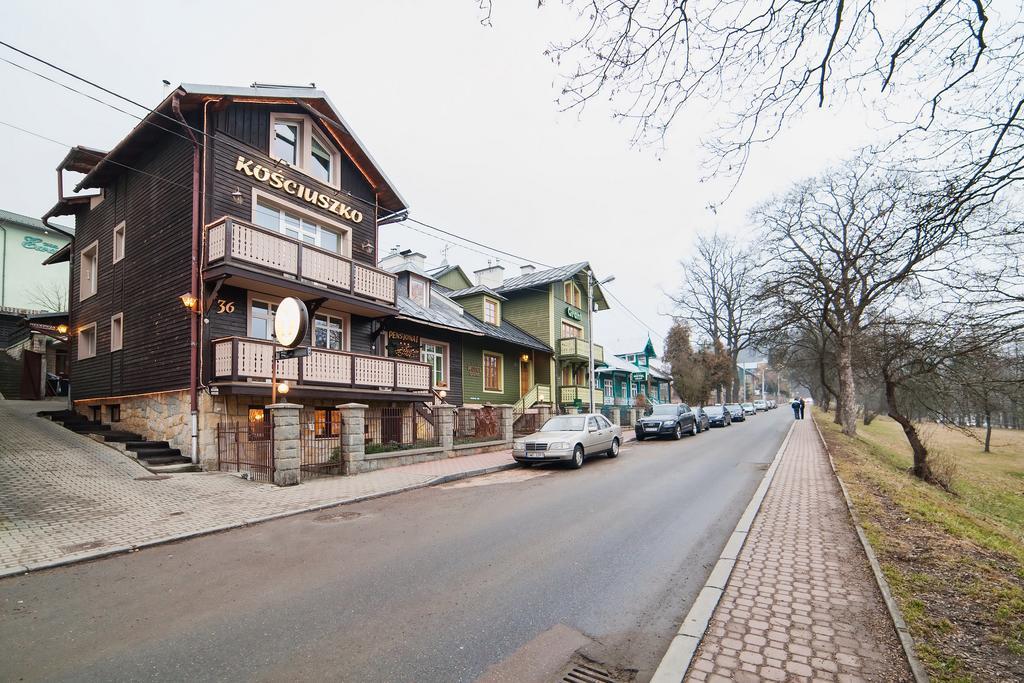 Hotel Pensjonat Kosciuszko Krynica-Zdrój Esterno foto