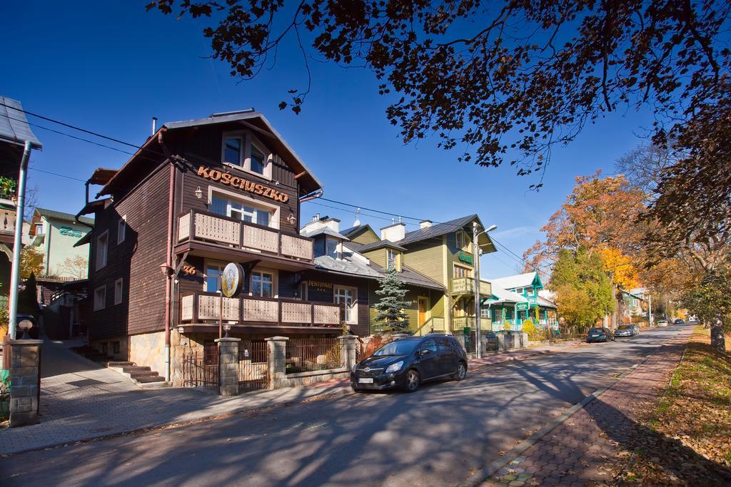 Hotel Pensjonat Kosciuszko Krynica-Zdrój Esterno foto