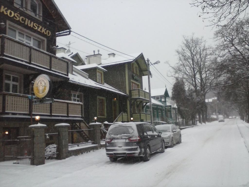 Hotel Pensjonat Kosciuszko Krynica-Zdrój Esterno foto